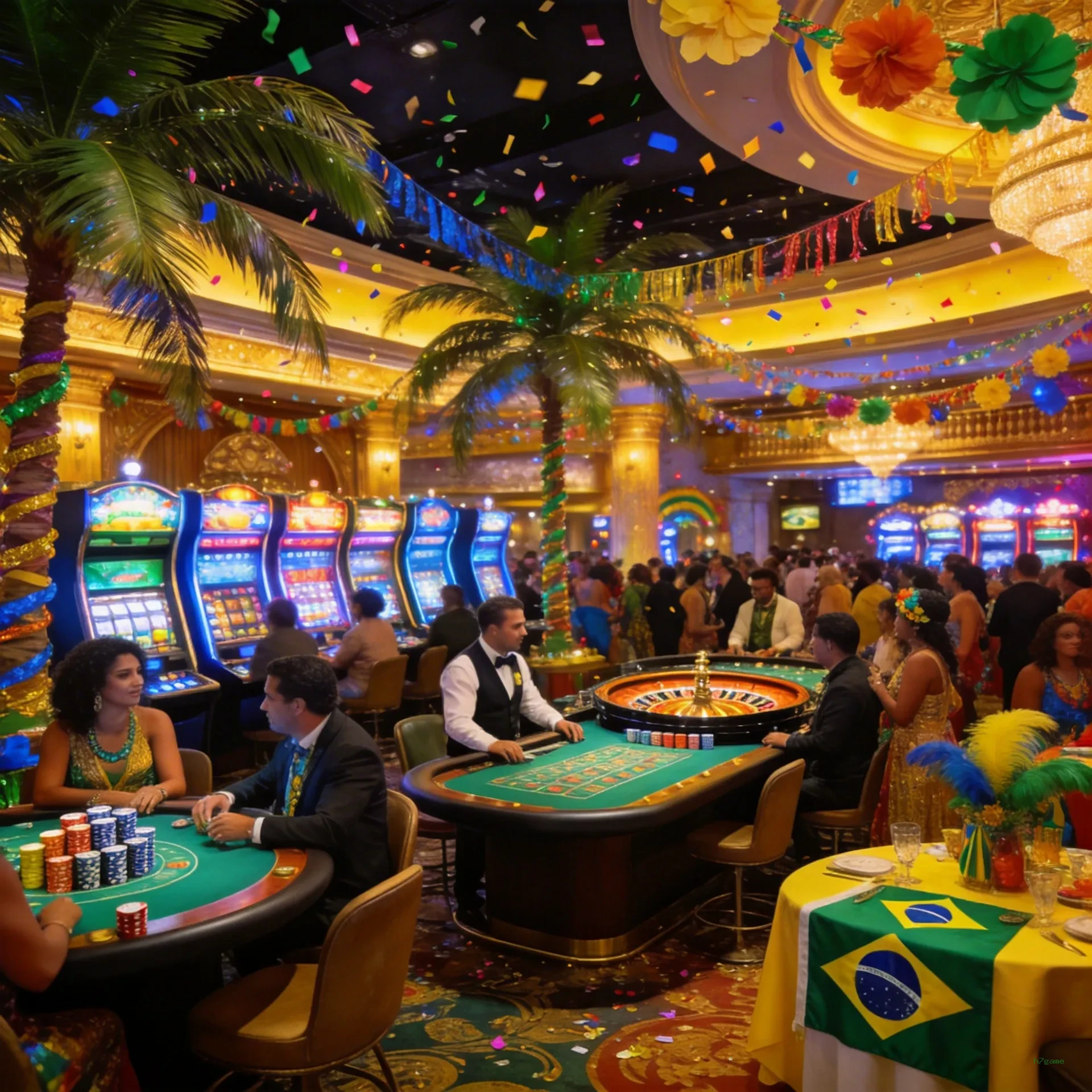 Imagem promocional da experiência de game da h7game